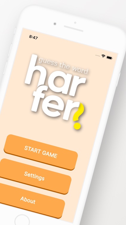 Harfer - Guess the Word