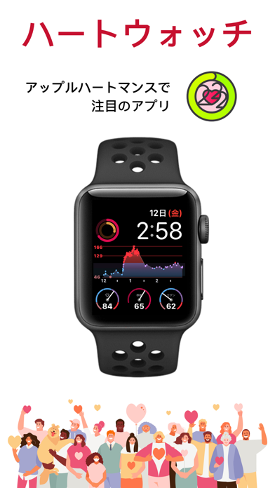 HeartWatch: 心拍数の測定と管理 screenshot1