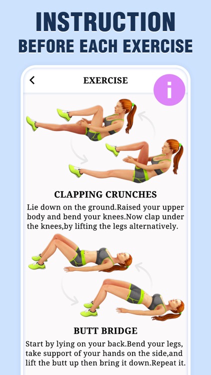 ABS Workout for Women, Fitness screenshot-3