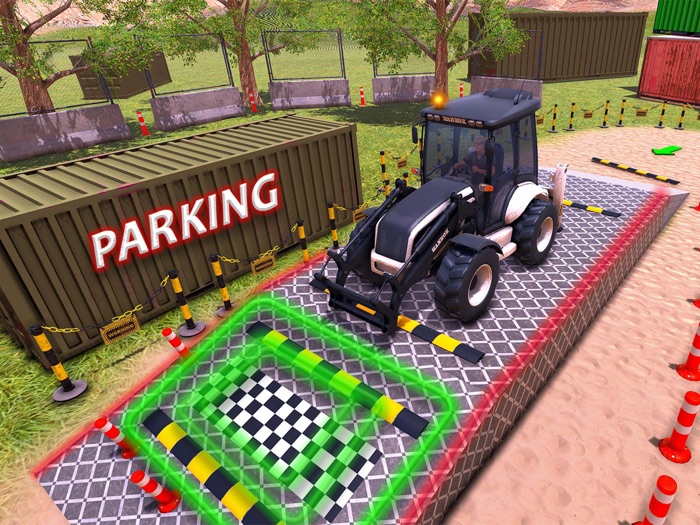 Excavator Parking 3D Simulator