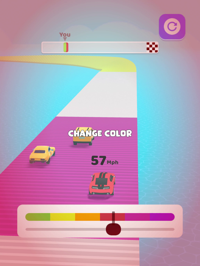 Color Car Race 3D