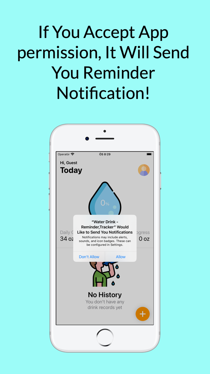 Water Drink - Reminder,Tracker