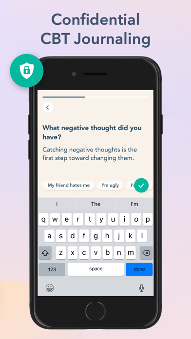 Bloom: CBT Therapy & Journal Screenshot