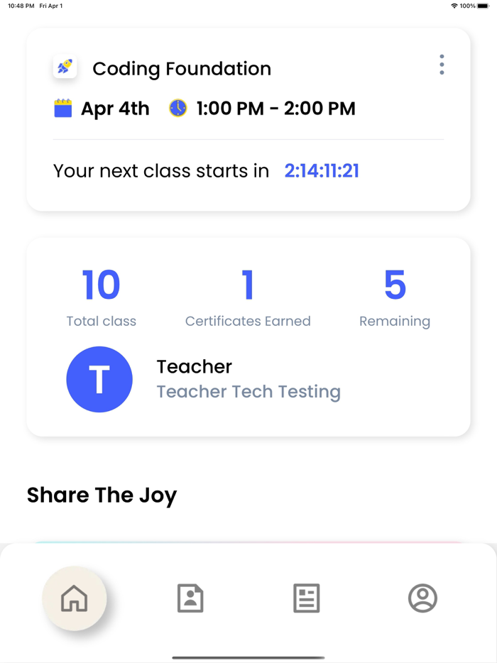 BrightCHAMPS Learner App
