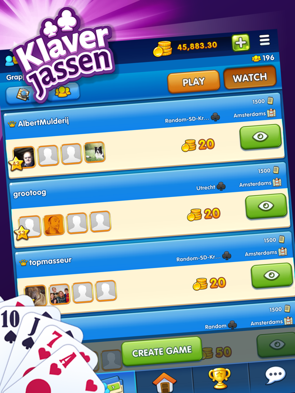 GamePoint Klaverjassen screenshot 2