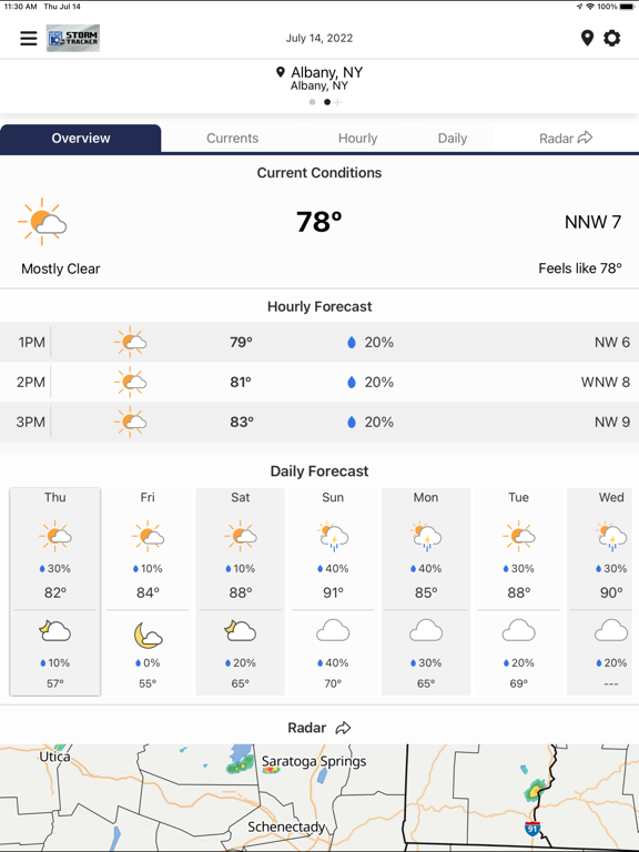 WTEN Storm Tracker - NEWS10のおすすめ画像2