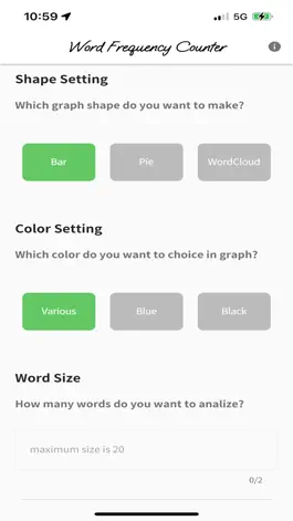 Game screenshot Word Frequency Counter apk
