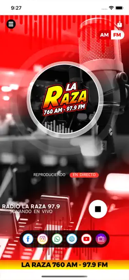 Game screenshot Radio La Raza apk
