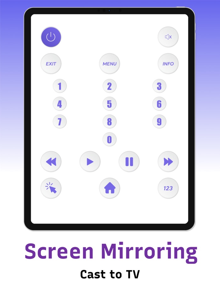Screen Mirroring  Cast to TV