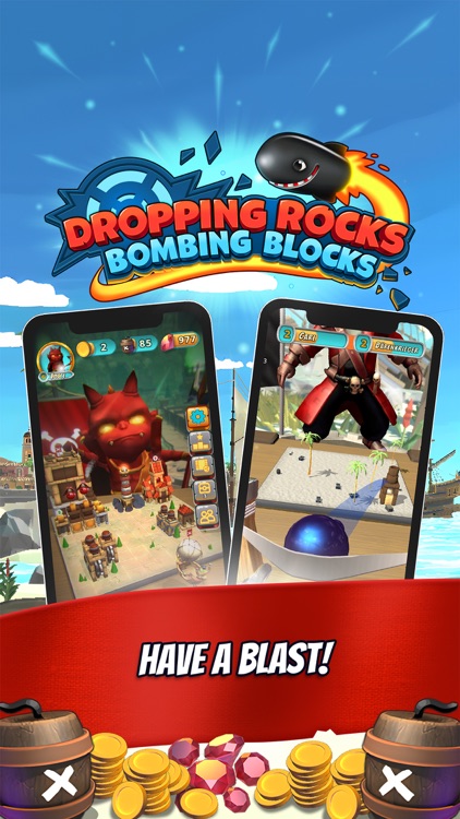 Dropping Rocks: Bombing Blocks screenshot-4