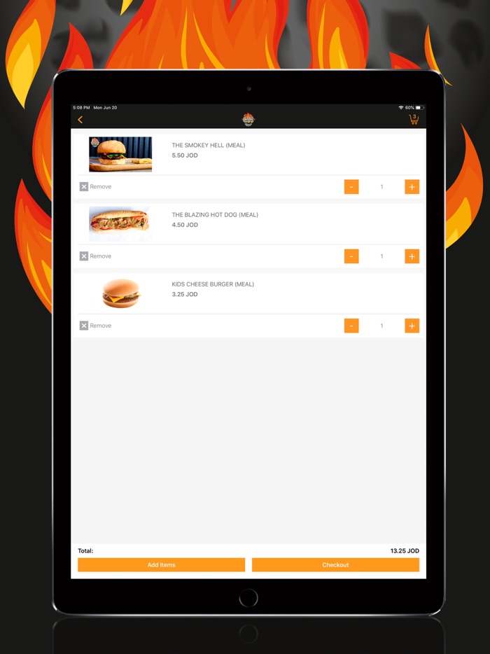 The Blazing Charcoal