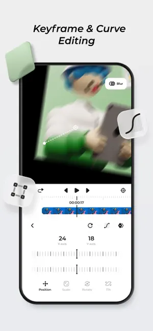 Captura 6 Blurrr-AMV & Pro Video Editor iphone