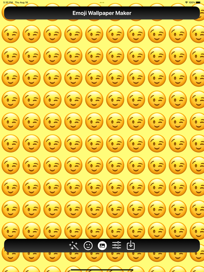 Emoji Wallpaper Maker