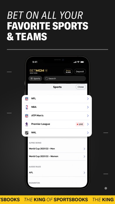 BetMGM Sportsbookのおすすめ画像8