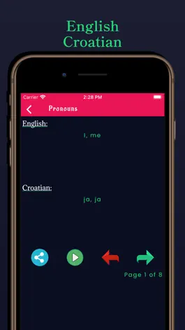 Game screenshot Croatian Learning - Beginners hack
