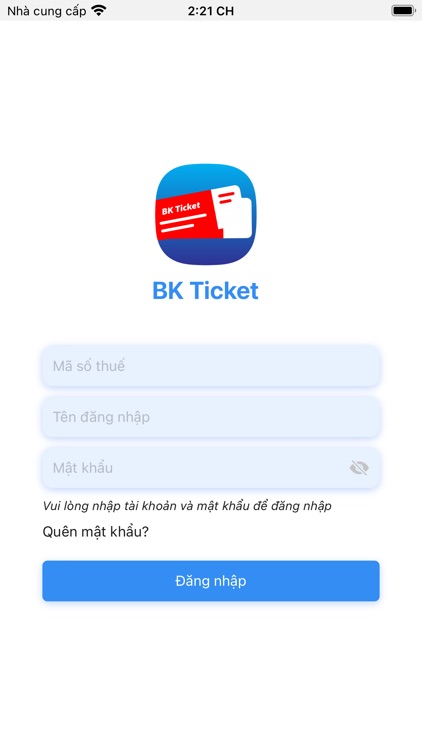 BK Ticket