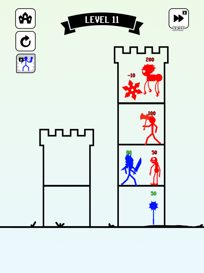 Craft Tower Stick Hero Wars