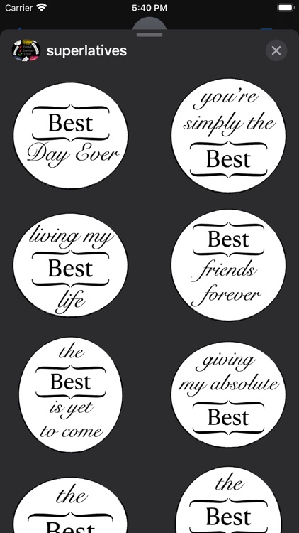 superlatives stickers screenshot-4