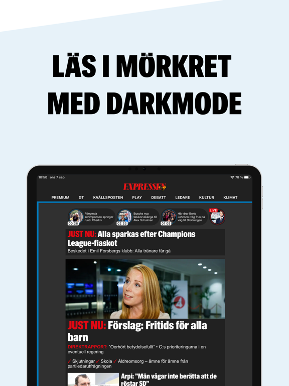 Expressen Nyheter screenshot 4
