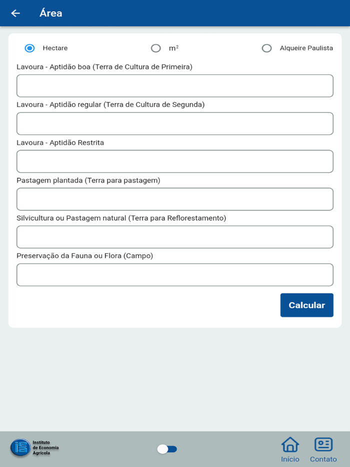 Calculadora Valor Venal Terra