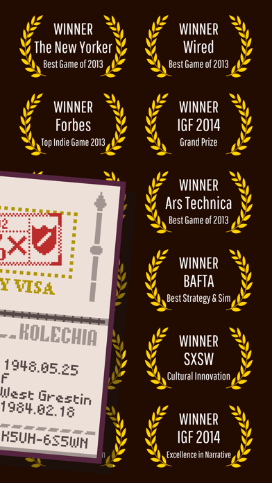 Screenshot #2 pour Papers, Please