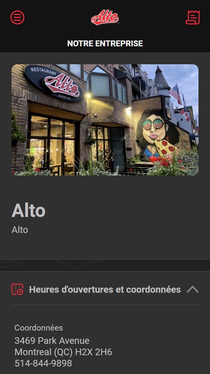 Alto Restaurant