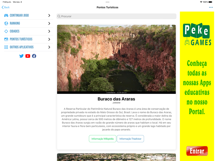 Quiz Mato Grosso do Sul