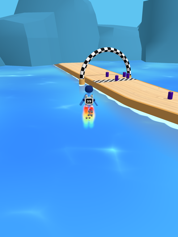 Jetpack Run Race! screenshot 4