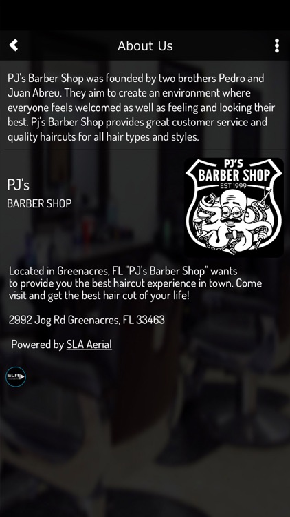 PJs BARBER SHOP screenshot-3