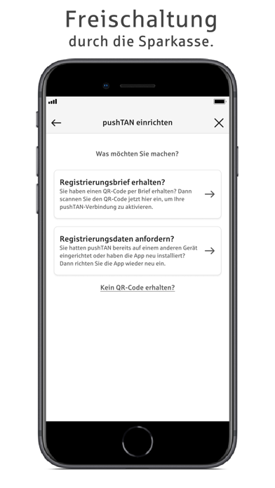 S-pushTAN für iPhone und iPad app screenshot 2 by Star Finanz GmbH - appdatabase.net