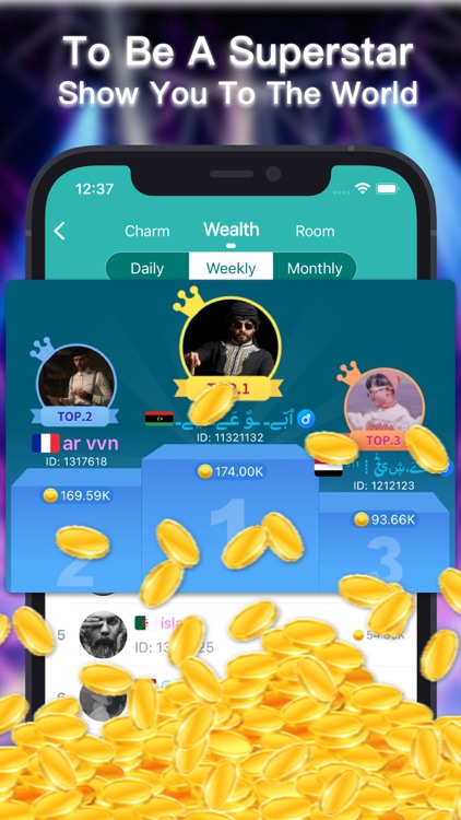 ViYa - Group Voice Chat Rooms screenshot-5