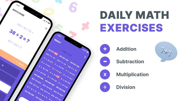 Math Games - Learn math App