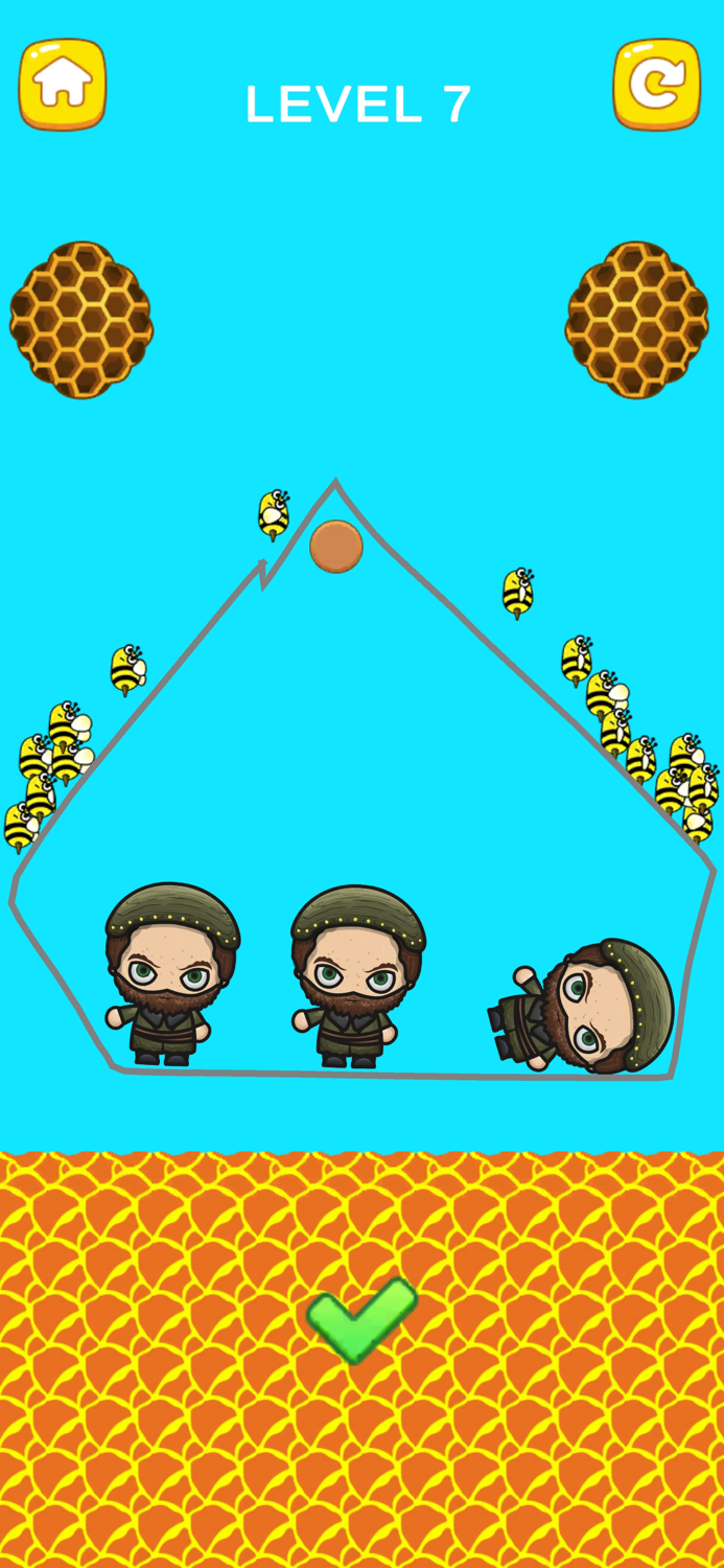 Bee vs Dog - Draw to Save Pets