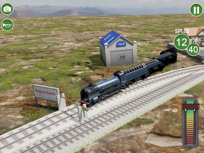 City Train Simulation Driving