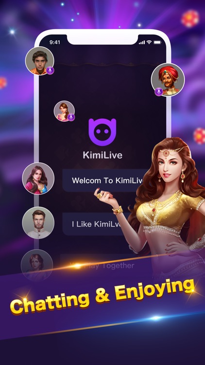 Kimi - Multi Voice Chatrooms