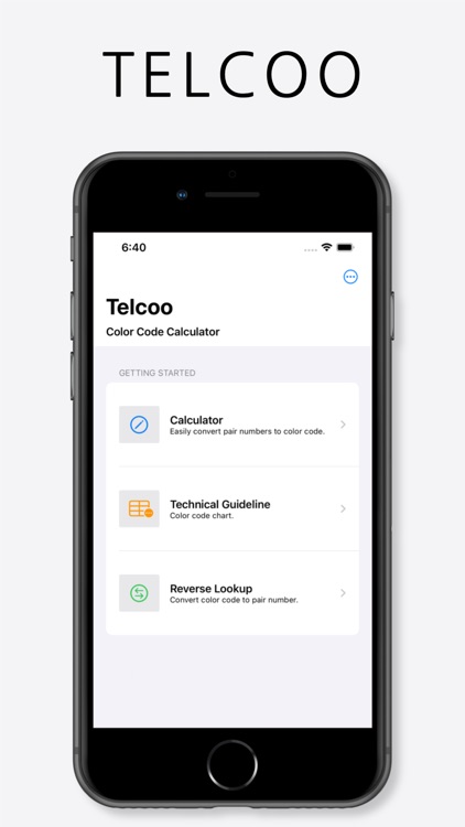 Telcoo - Color code calculator screenshot-0