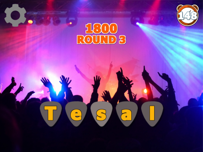 Classic Rockband Word Game