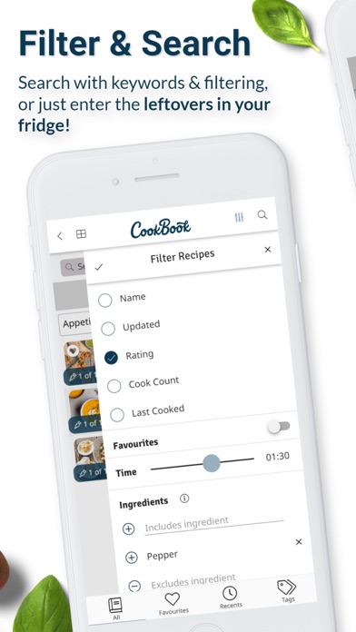 CookBook - Recipe Manager App Screenshot
