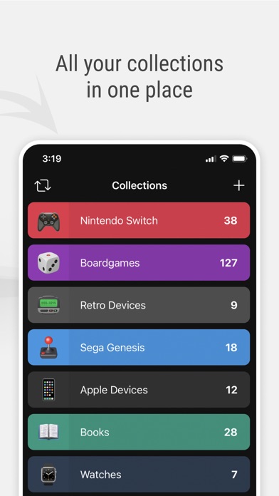 Screenshot #3 pour Collector: collections manager