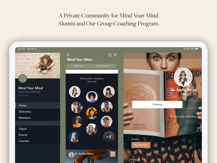 The Mind Your Mind Community