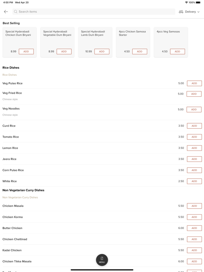 Yummy Hyderabadi Biriyani