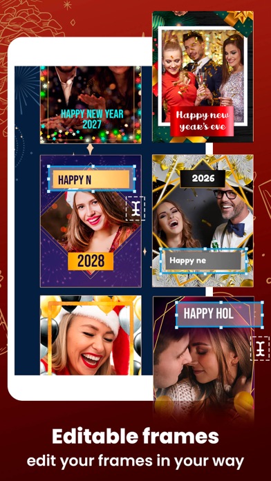 Happy New Year - Photo Frames screenshot 3