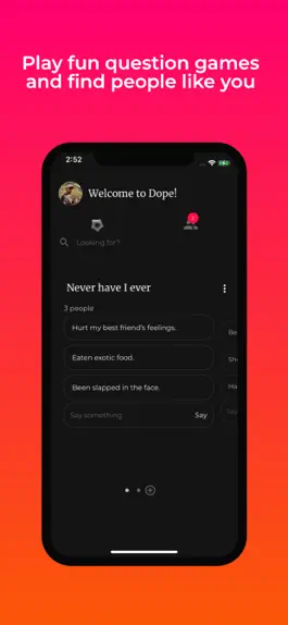 Game screenshot DOPE - social game mod apk