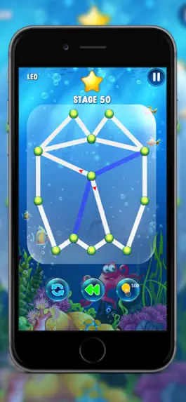 Game screenshot One Line Drawing Water Puzzle mod apk