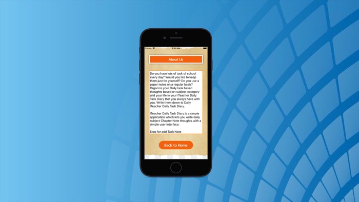 iTeacher Daily Task Diary