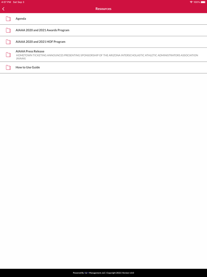 2022 AIAAA 40th Anniv Conf