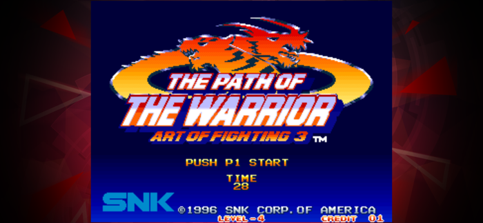 ART OF FIGHTING 3 ACA NEOGEO