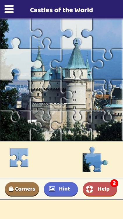 Castles of the World Puzzle