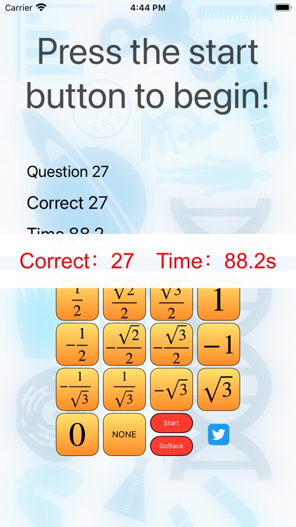 Trigonometric Time Attack