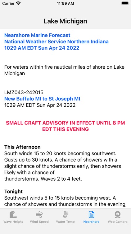 Great Lakes - Forecast screenshot-3